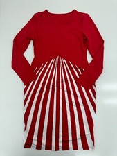 Shein Red White Striped Long Sleeve Dress Womens Size XL