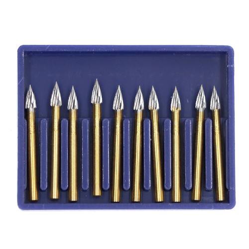 10 Pcs Dental Carbide Steel Trimming Finishing Burs Tungsten Bur FG Handpiece - Afbeelding 40 van 193