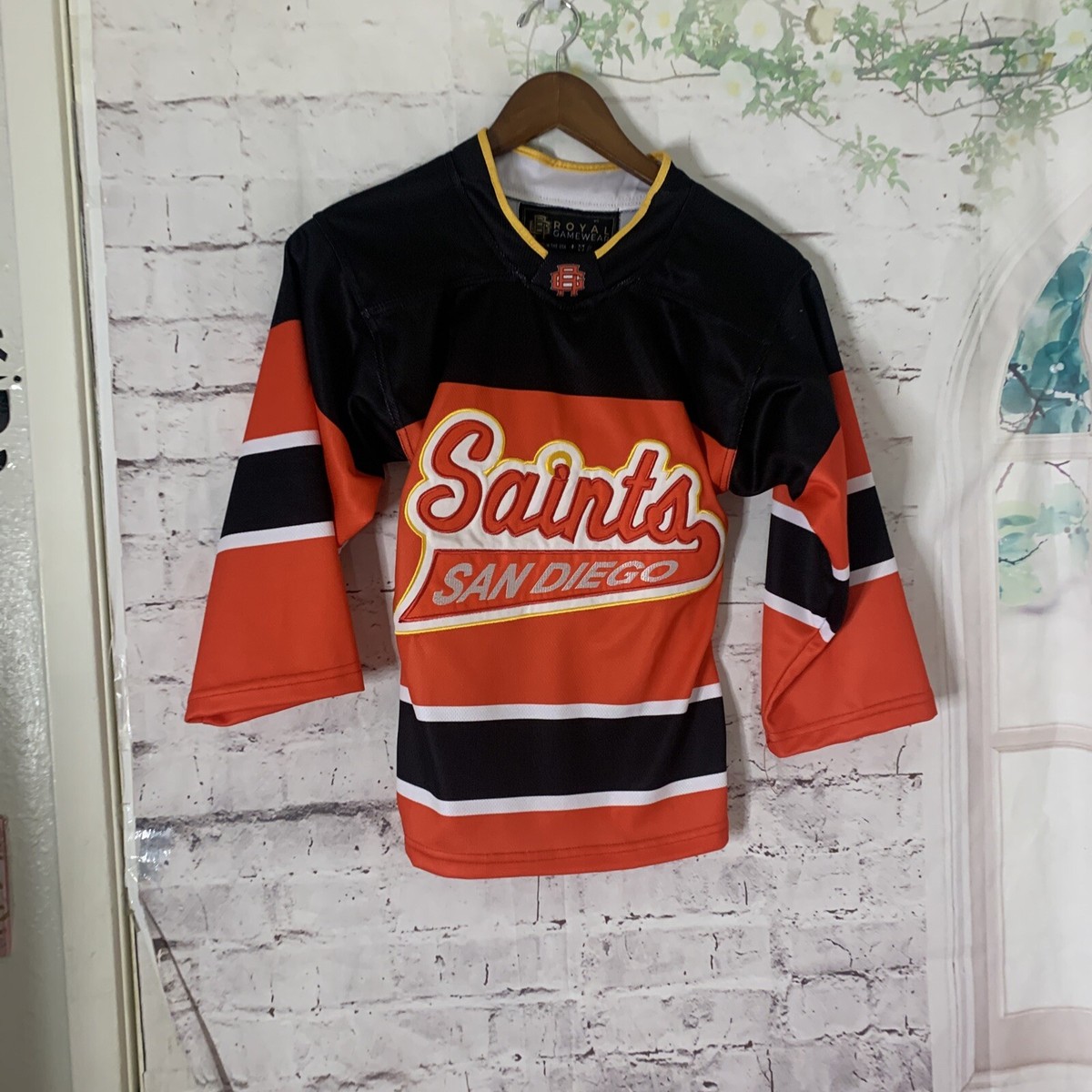 San Diego Saints Jersey Royal Gamewear Men's Size XS Red