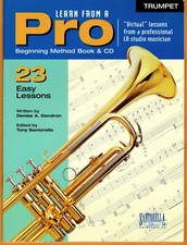 Learn From A Pro - Trumpet; Beginning Method Softcover Instruction Book With CD