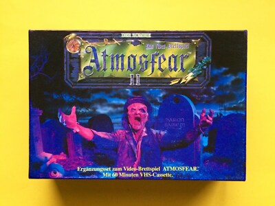 ATMOSFEAR II 2 Der ZOMBIE Video BRETTSPIEL Spiel VHS + OVP Box Schmidt NEU k DVD