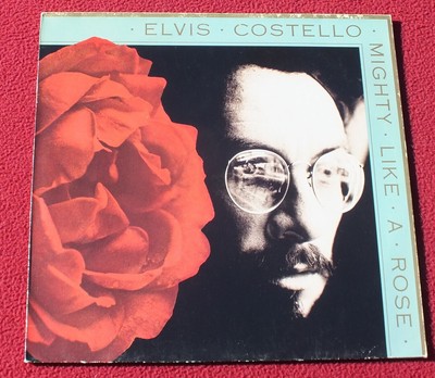 Vinyl LP* Elvis Costello - Mighty Like A Rose (1991) *RAR