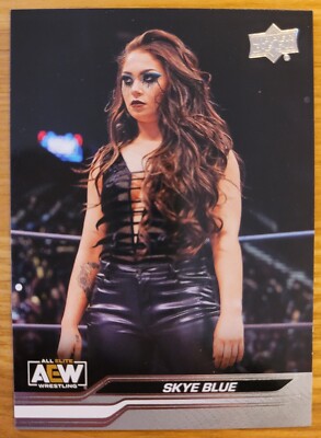 AEW 2024 Trading Cards, Upper Deck, Skye Blue, Nr. 18