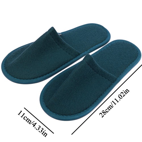 Unisex-Hotelhausschuhe Einweg-Spa-Schuhe Mit Geschlossener Zehenpartie , - Bild 2 von 29