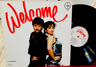WELCOME-MUSIC-BAPPI LAHIRI-SINGER-SALMA AGHA/ANIL KAPOOR.BOLLYWOOD POP ALBUM LP.