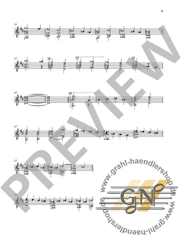 Musiknoten Noten Best of Guitar Classics 50 beliebte Vortragsstücke - Bild 2 von 4