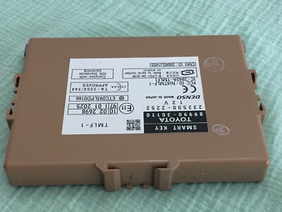 LEXUS Part No: 89990-30110 COMPUTER ASSY, SMART KEY | eBay