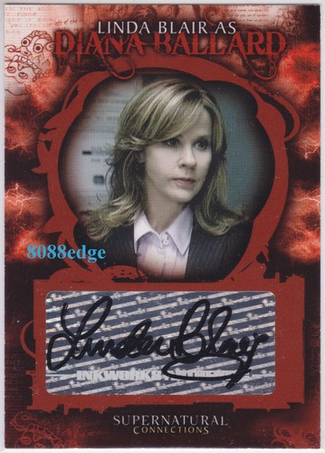 2008 SUPERNATURAL CONNECTIONS AUTO: LINDA BLAIR #A2 AUTOGRAPH "EXORCIST" PLAYBOY | eBay