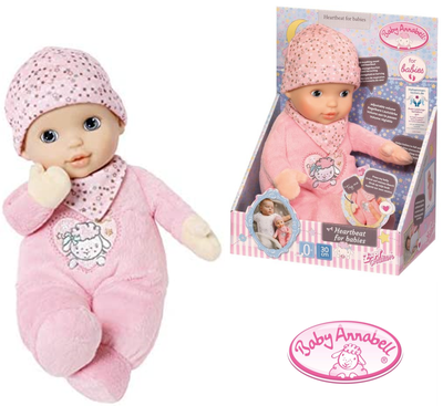 baby annabell heartbeat doll