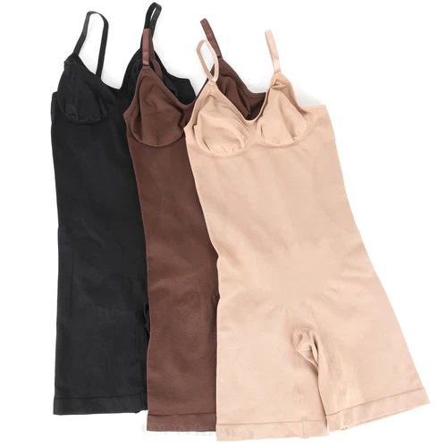 Tummy Control Bodysuit Sculpting Body Shaper Tank Top Shapewear Snatched Waist - Picture 13 of 35