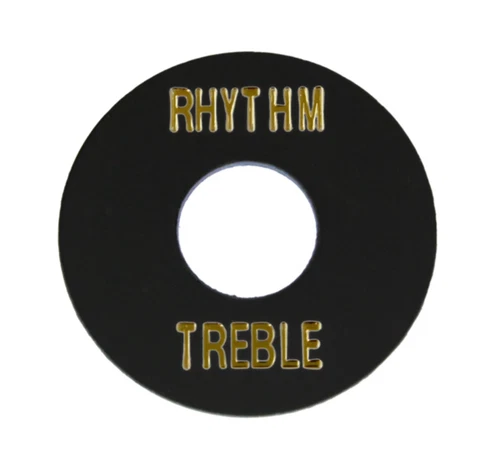 Black Rhythm/Treble Switch Ring for Gibson® Les Paul SG ES-335 AP-0663-023