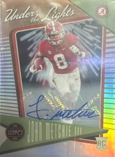 2022 Panini Legacy Under the Lights Bronze Auto #UL-14 John Metchie III RC 15/60