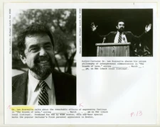 PBS B&W Photo Approx 8x10- Dr. Leo Buscaglia "The Sounds Of Love"
