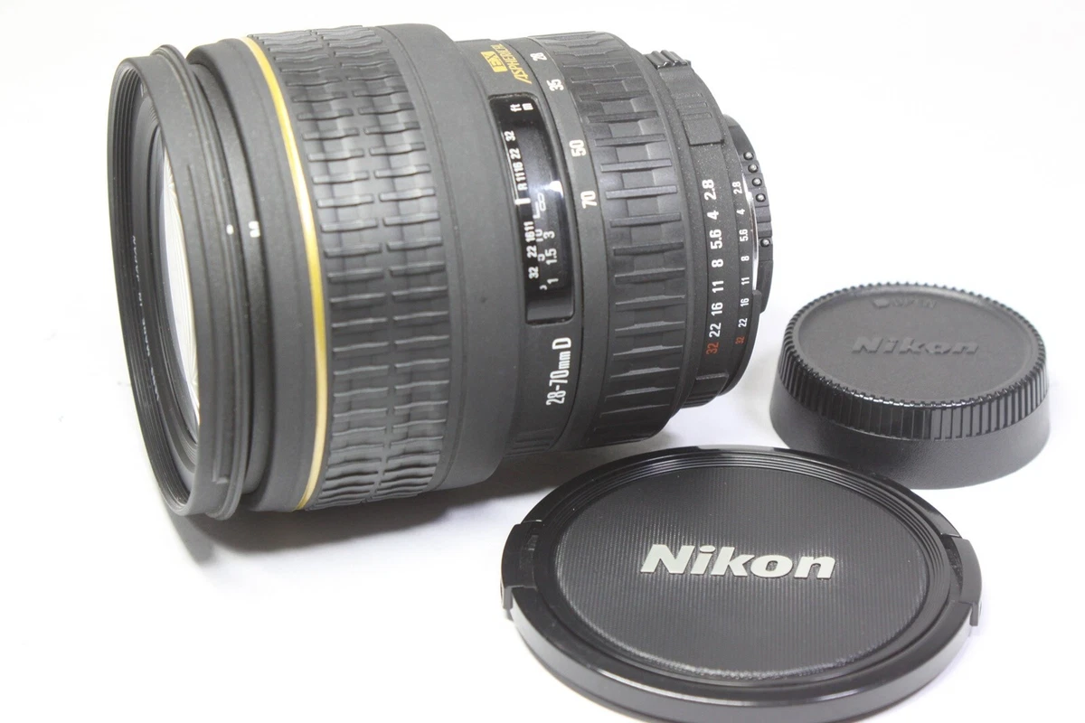Excellent++ SIGMA 28-70mm D F/2.8 EX ASPHERICAL Lens For Nikon F Mount