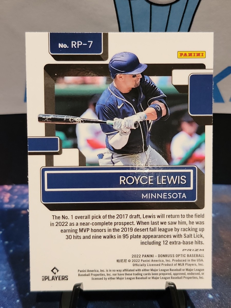 小物 ROYCE Royce Lewis 2022 Panini Donruss Optic Rated Prospect #RP-7 Silver