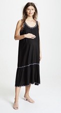 Hatch Maternity Women s THE EDIE DRESS Black Tank Size 1 S/4-6 NEW