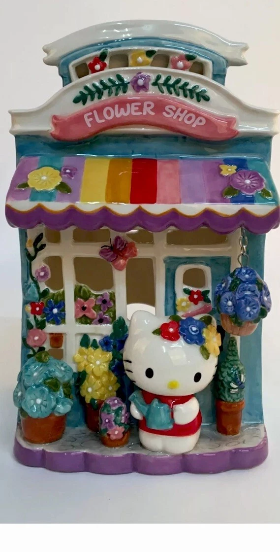 Blue Sky Clayworks Hello Kitty Candle House