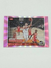 2021-22 Donruss Holo Pink Laser Franchise Features Devin Booker #29 Suns