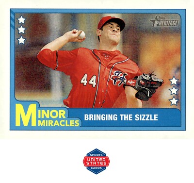 2016 Topps Heritage Minor League #MM-12 Lucas Giolito Minor Miracles