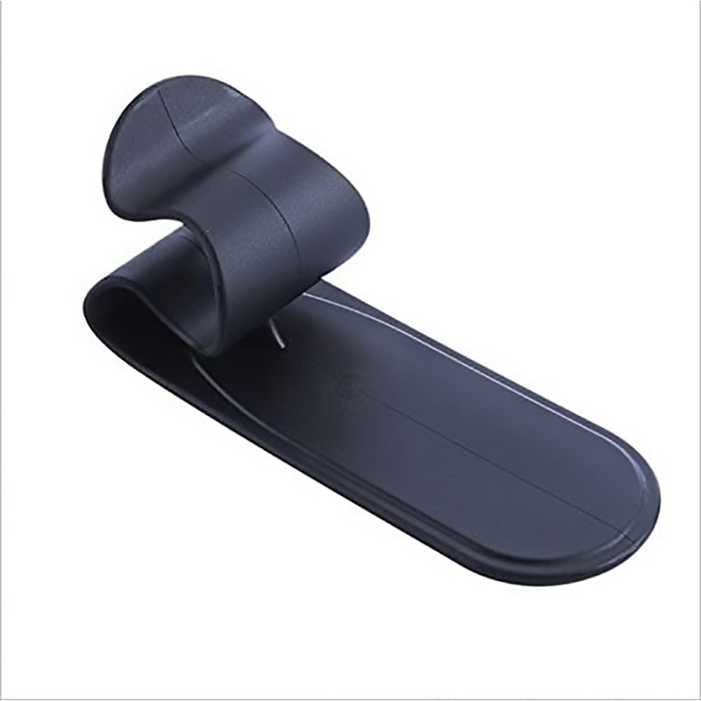 Black Plastic Self Adhesive Umbrella Holder Car Storage Rack Hanger Home Wall