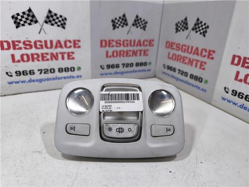 96781444 Interior Ceiling Light PEUGEOT 308 2013 298926