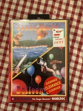 Funny World & Balloon Boy  (Sega Genesis, 1993) New  Sealed In Box