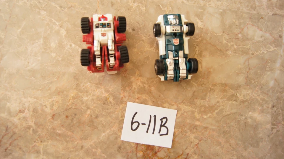 Transformers G1 Minibot Walmart Reissue Lot - Swerve - Tailgate - Image 2 of 2