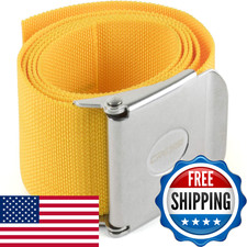 Cressi Paros Nylon Weight Belt Yellow