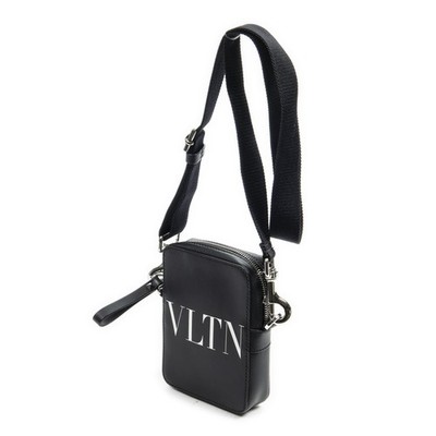 VALENTINO GARAVANI VLTN ショルダーバッグ Valentino Black VLTN Small Crossbody Shoulder Bag | eBay
