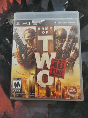 Army of Two: The 40th Day (Sony PlayStation 3, 2010) PS3 Tested