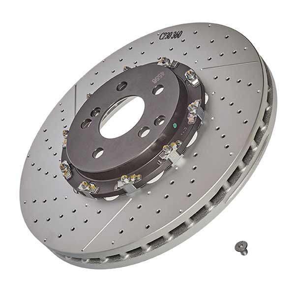 09.9764.23 Brake Disc x2 Front Fits Mercedes SL C-Class T-Model Coupe CLK Brembo