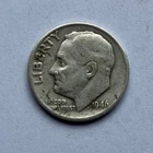 U.S. Coin-Circulated 1946 Roosevelt Dime-90% Silver