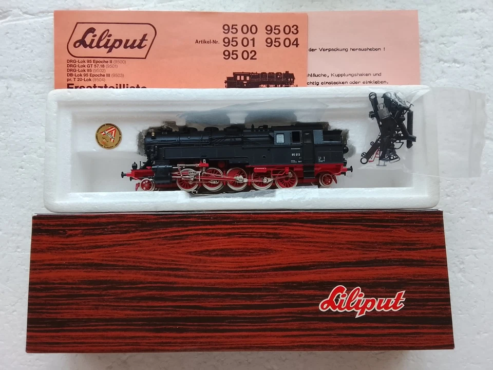 LILIPUT 9503 H0 AC DB BR 95 013 Fahrt nicht OVP Bastler lok - Bild 2 von 4