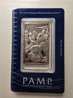 PAMP Suisse Stacja VII  JESUS On Cross 1oz .999 Silver Bar in Mintage Assay Card