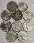 10 Peace Silver Dollars - 10 Coin Lot - SKUMD44