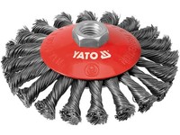 Yato Edelstahldraht-KegelbüRste Gezopft 125Mm M14 YT-4764