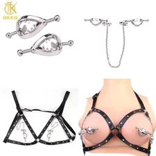 Breast Nipple Clamps Clit Clip SM Bondage Adult Sex Toys For Men Women Bondage