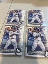 2022 1st Bowman Rookie Cards Lot Of 38 New York Yankees Oswaldo Cabrera