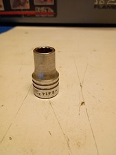 Indestro Select 3/8-inch drive 7/16 inch 12-point 6414 socket Made in USA