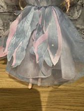 Barbie doll Swan Lake Odette Light Up Wings Mattel 2003 Used see description 