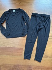 NWT 32 DEGREES HEAT KIDS-LONG SLEEVE CREW NECK LEGGING BASE LAYER SET Size S 4-7