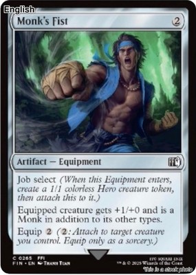 MTG Monk's Fist [FIN - 265] LP