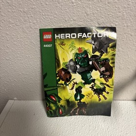 100% Complete and Retired Lego Hero Factory Ogrum (44007) with Instructions