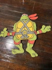 Vintage Teenage Mutant Ninja Turtles Raphael Pillow Pal TMNT 1990 24” x 24” Rare