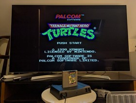 Teenage Mutant Hero Turtles - Nintendo NES - PAL A - NES-88-UKV - Fully Tested