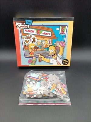 Simpsons Kwik-E-Mart Puzzle 63 Teile Mega Brands 2007 geprüft komplett selten