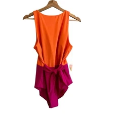 Summersault The Tie Belted Cove One Piece Swimsuit Size 16 Beach Vacation Resort