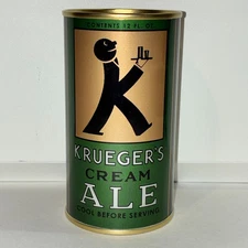 Krueger's Cream Ale OI NOVELTY / REPLICA beer can, plastic label