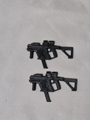 G.I. Joe Classified 173 Sgt. Slaughter Laser Gun Rifle Set 6" Custom Fodder 1/12