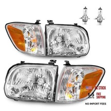 Headlight for 2005-2006 Tundra OE Replacement Chrome - With H/L Beam Bulbs